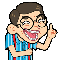Gif animé rire garçon